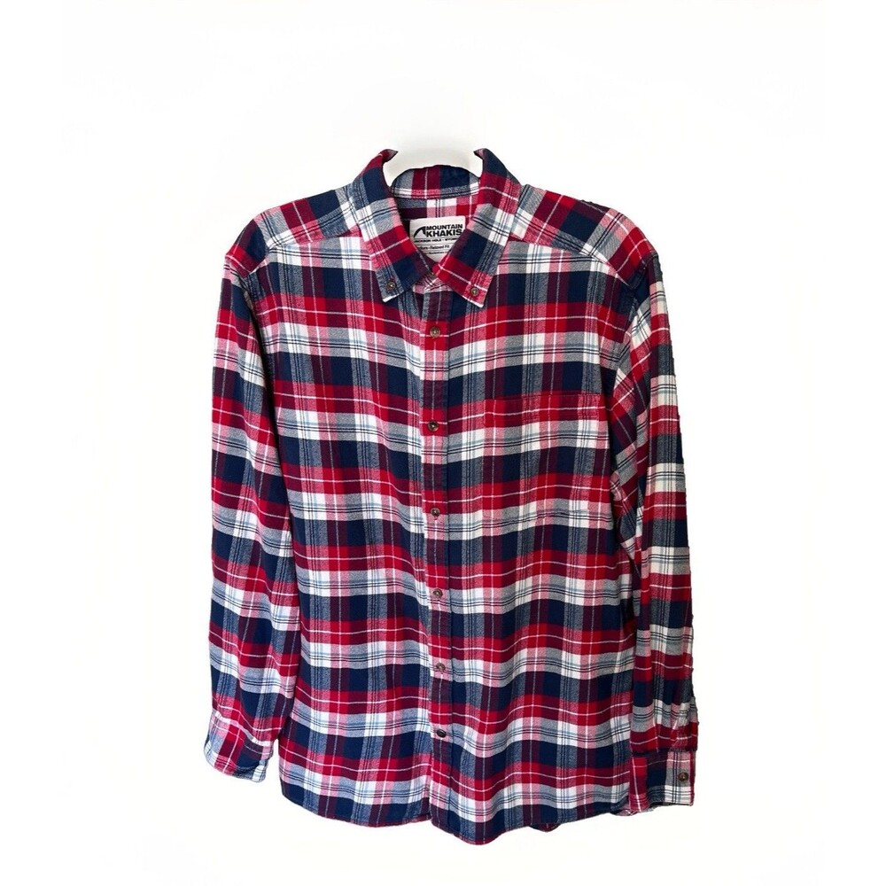 Mountain Khakis Men's Relaxed Fit Flannel Shirt Long sleeve Medium